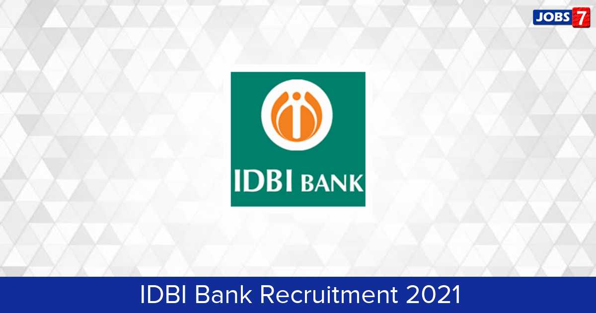 IDBI Bank Recruitment 2024: 6 Jobs in IDBI Bank | Apply @ www.idbibank.in