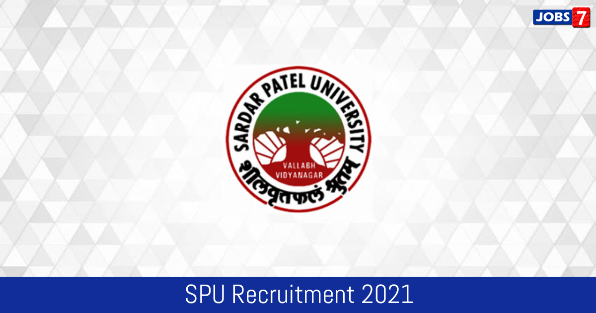 SPU Recruitment 2024:  Jobs in SPU | Apply @ www.spuvvn.edu