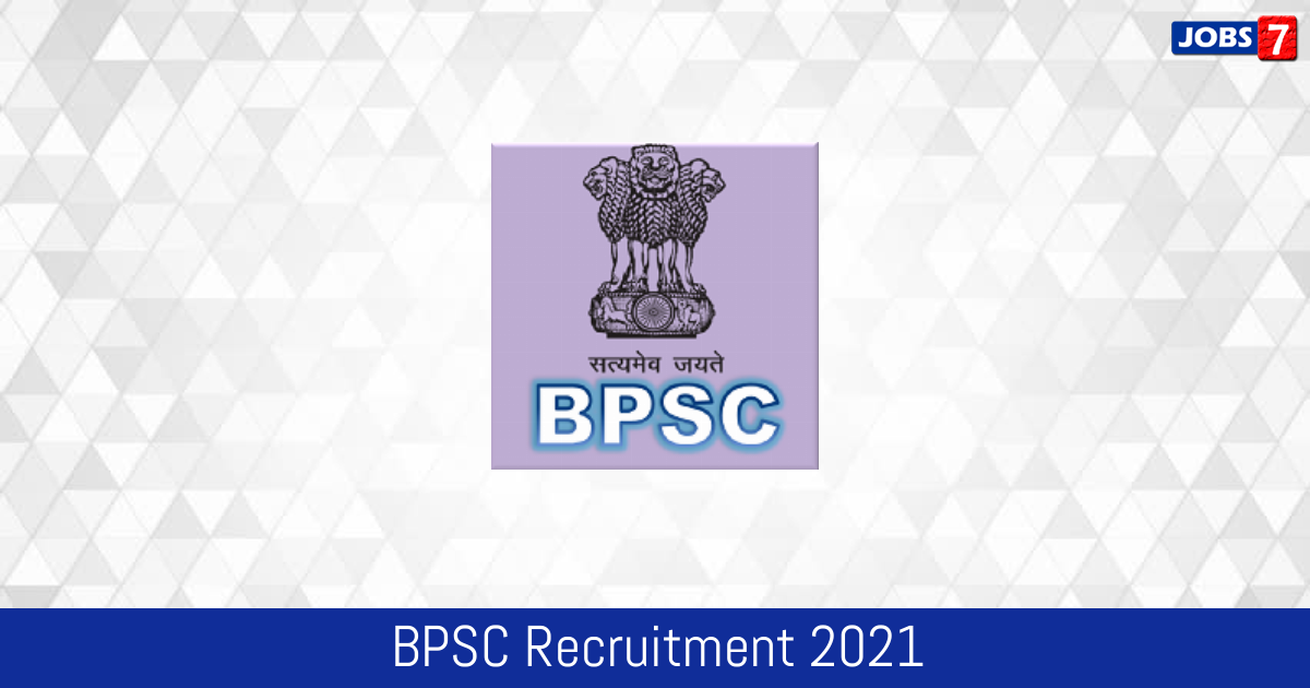 BPSC Recruitment 2024: 1345 Jobs in BPSC | Apply @ www.bpsc.bih.nic.in