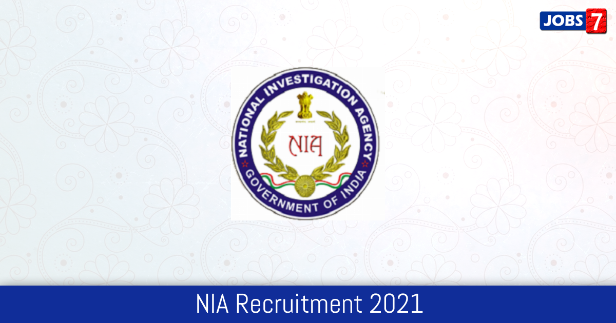 NIA Recruitment 2023: 22 Jobs in NIA | Apply @ www.nia.gov.in