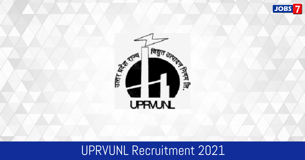 UPRVUNL Recruitment 2024: 196 Jobs in UPRVUNL | Apply @ uprvunl.org