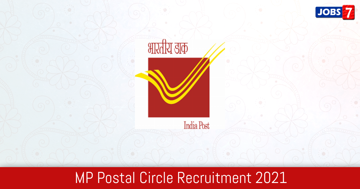 MP Postal Circle Recruitment 2024:  Jobs in MP Postal Circle | Apply @ www.appost.in