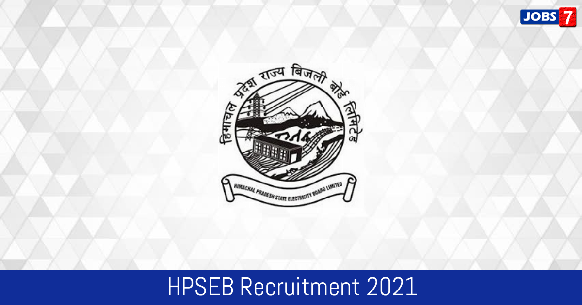HPSEB Recruitment 2024:  Jobs in HPSEB | Apply @ www.hpseb.in