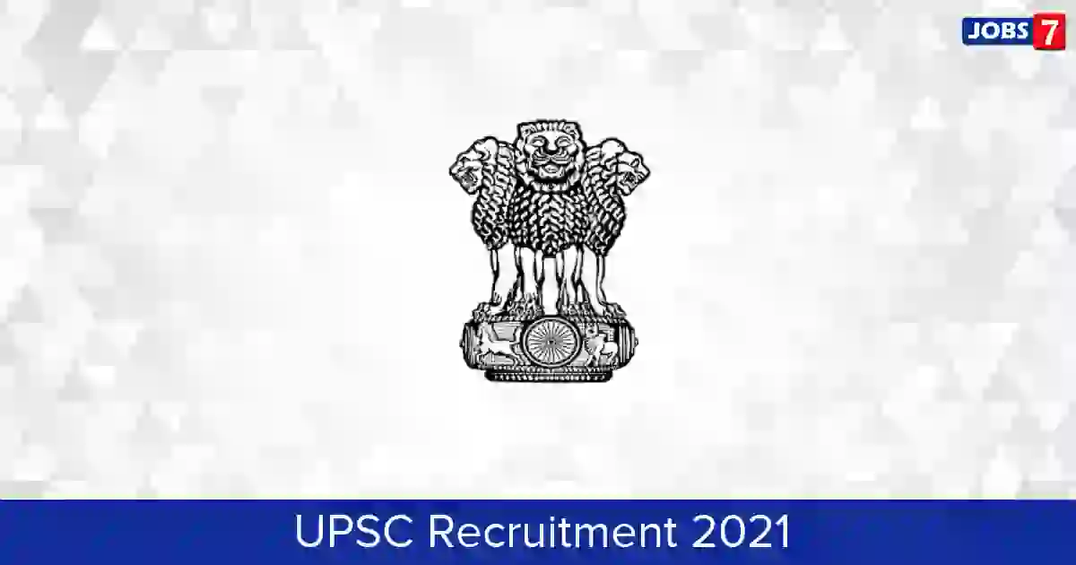UPSC Recruitment 2024: 1381 Jobs in UPSC | Apply @ www.upsc.gov.in