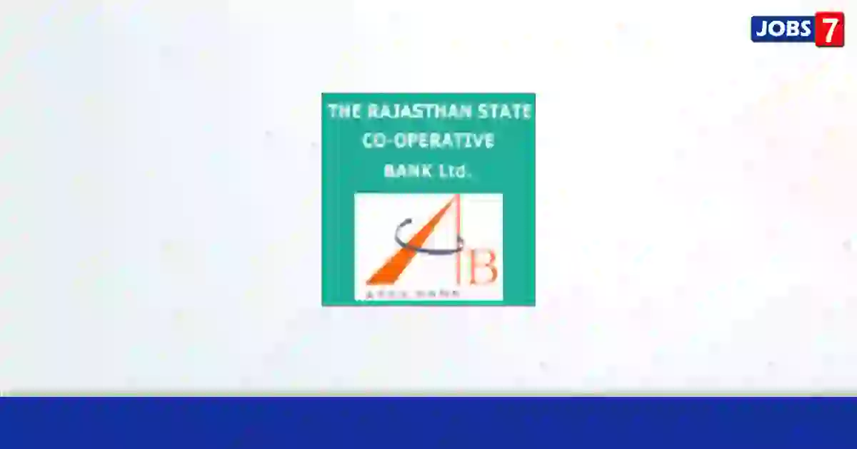 Rajasthan State Cooperative Bank Recruitment 2024:  Jobs in Rajasthan State Cooperative Bank | Apply @ www.rscb.org.in