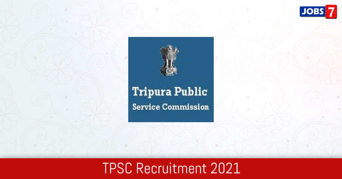 TPSC Recruitment 2024:  Jobs in TPSC | Apply @ tpsc.nic.in
