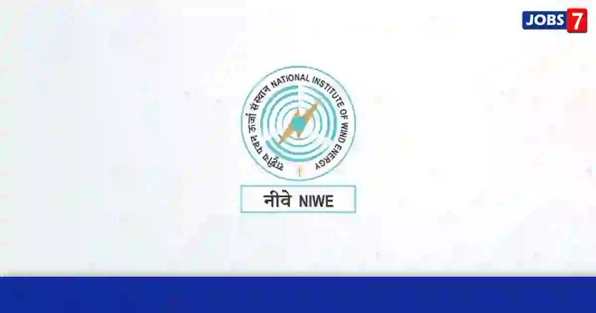 NIWE Recruitment 2024:  Jobs in NIWE | Apply @ niwe.res.in