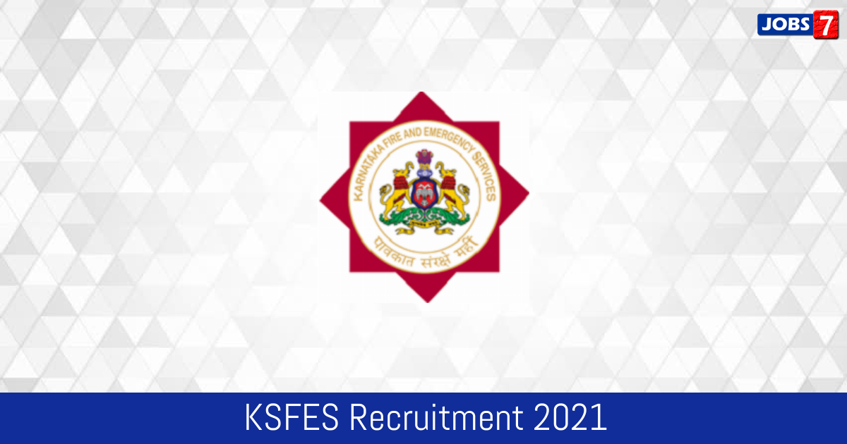 KSFES Recruitment 2024:  Jobs in KSFES | Apply @ fm.ksfesonline.in
