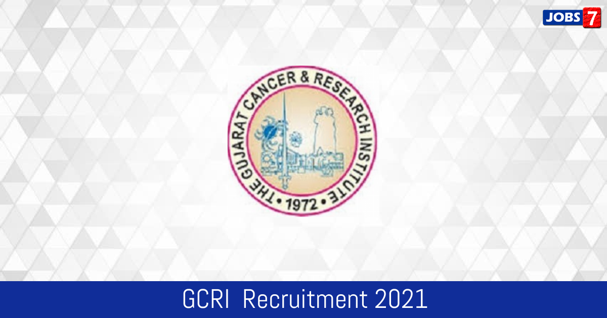GCRI  Recruitment 2024:  Jobs in GCRI  | Apply @ www.gcriindia.org