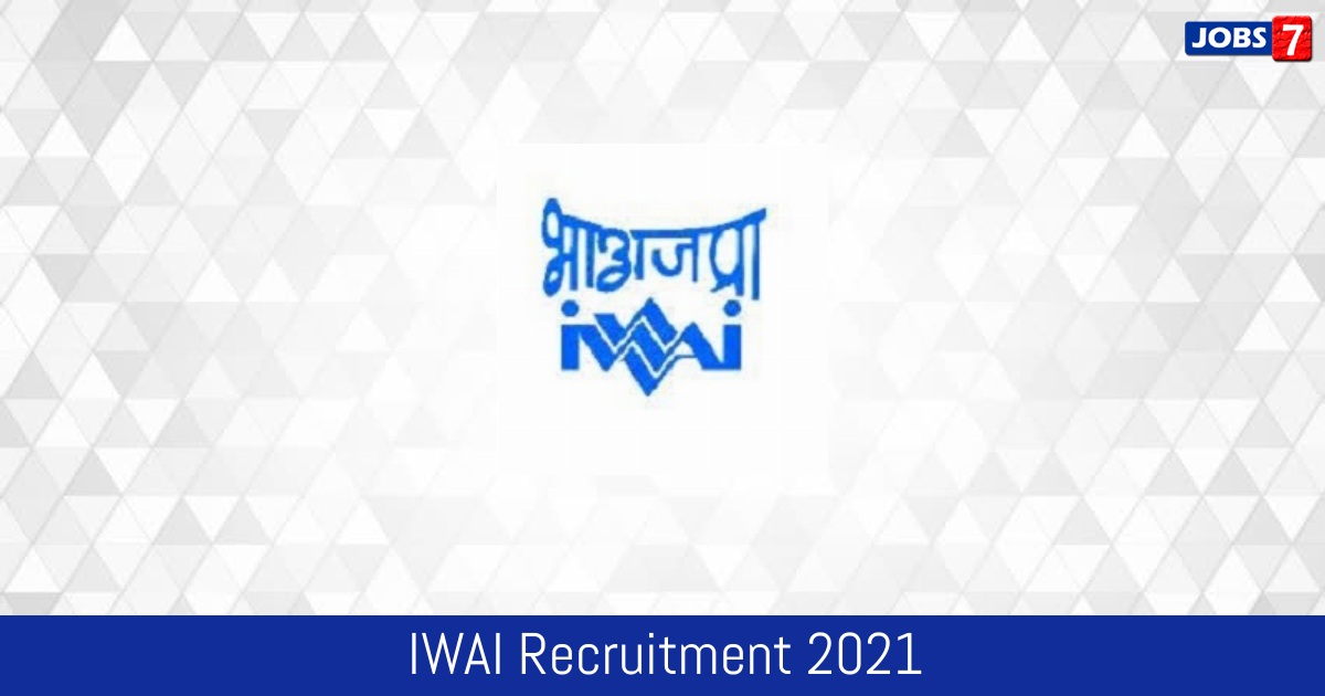 IWAI Recruitment 2023: 25 Jobs in IWAI | Apply @ www.iwai.nic.in