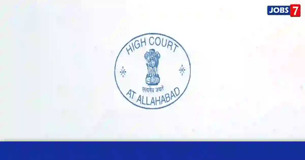 Allahabad High Court Recruitment 2024:  Jobs in Allahabad High Court | Apply @ www.allahabadhighcourt.in