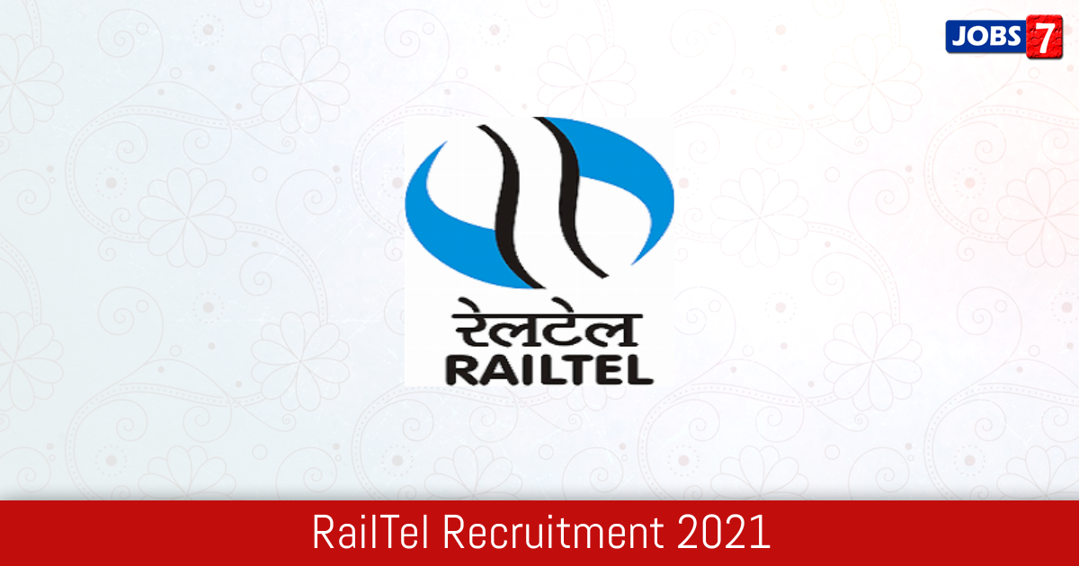 RailTel Recruitment 2024:  Jobs in RailTel | Apply @ www.railtelindia.com