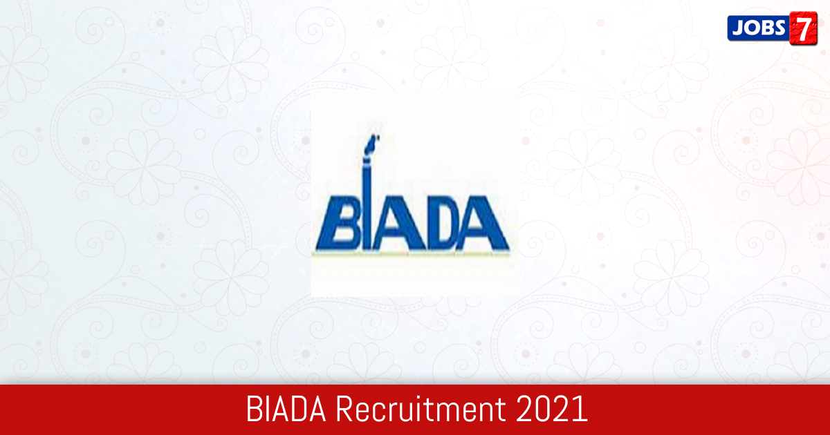 BIADA Recruitment 2024:  Jobs in BIADA | Apply @ www.biadabihar.in
