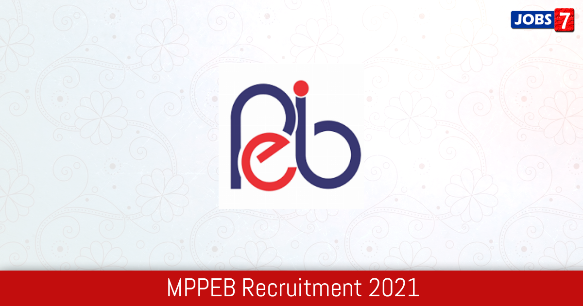 MPPEB Recruitment 2024:  Jobs in MPPEB | Apply @ peb.mp.gov.in