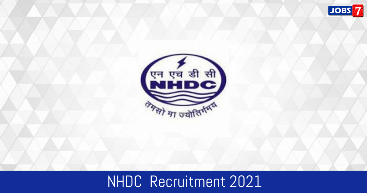 NHDC  Recruitment 2024:  Jobs in NHDC  | Apply @ www.nhdcindia.com