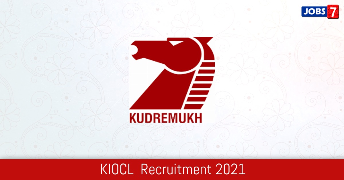 KIOCL  Recruitment 2024:  Jobs in KIOCL  | Apply @ kioclltd.in