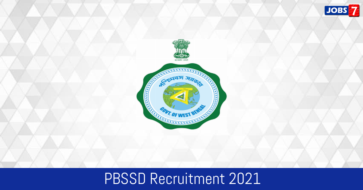 PBSSD Recruitment 2024:  Jobs in PBSSD | Apply @ www.pbssd.gov.in