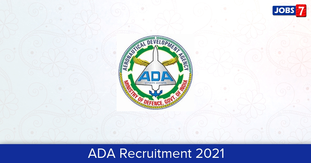 ADA Recruitment 2024:  Jobs in ADA | Apply @ www.ada.gov.in