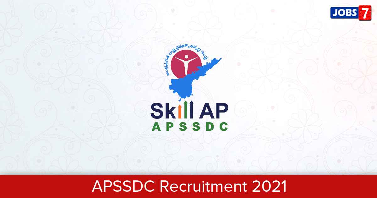 APSSDC Recruitment 2024:  Jobs in APSSDC | Apply @ www.apssdc.in
