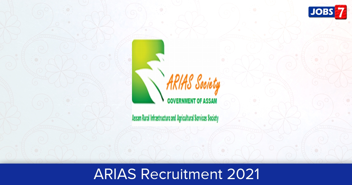 ARIAS Recruitment 2024:  Jobs in ARIAS | Apply @ www.arias.in