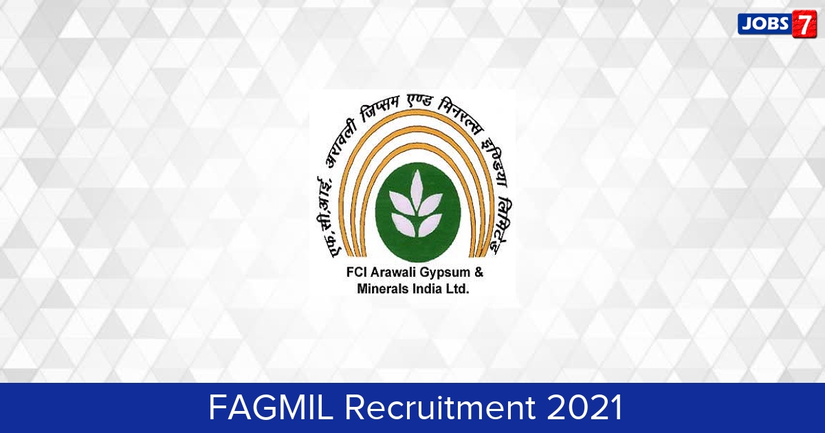 FAGMIL Recruitment 2024:  Jobs in FAGMIL | Apply @ fagmil.nic.in