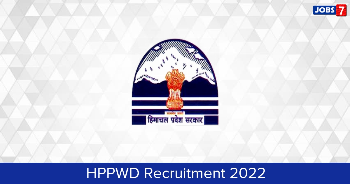 HPPWD Recruitment 2024: 5000 Jobs in HPPWD | Apply @ hppwd.hp.gov.in
