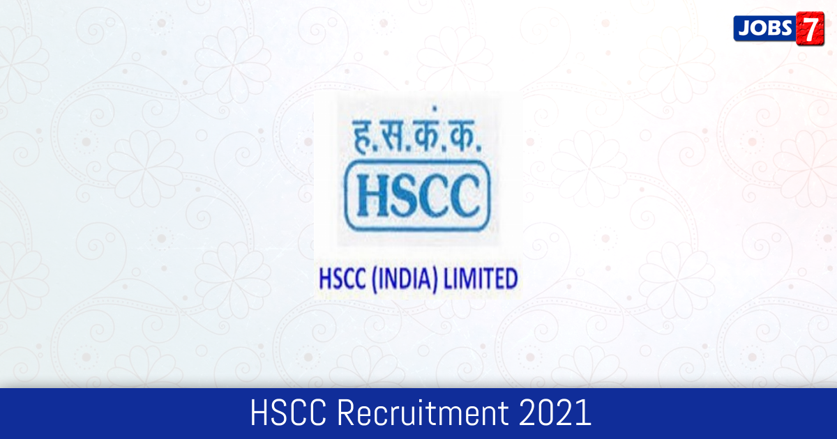 HSCC Recruitment 2024: 38 Jobs in HSCC | Apply @ hsccltd.co.in