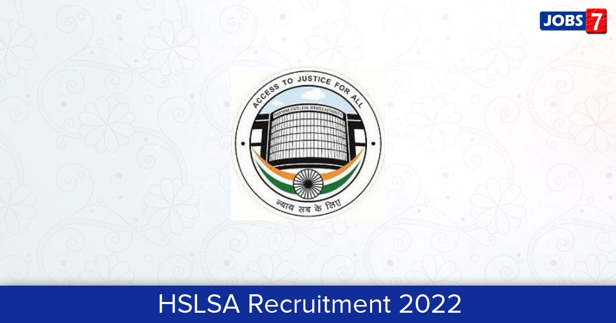 HSLSA Recruitment 2024:  Jobs in HSLSA | Apply @ hslsa.gov.in