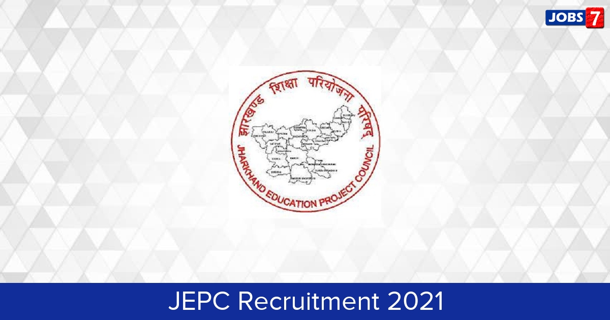 JEPC Recruitment 2024:  Jobs in JEPC | Apply @ jepc.jharkhand.gov.in
