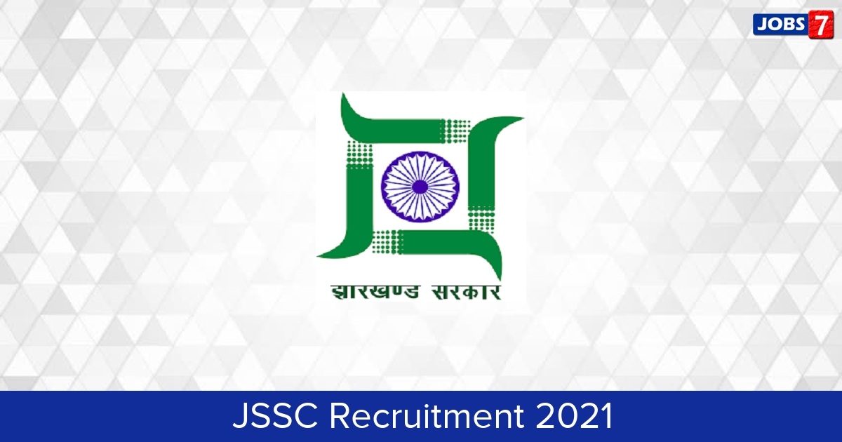 JSSC Recruitment 2023:  Jobs in JSSC | Apply @ www.jssc.nic.in