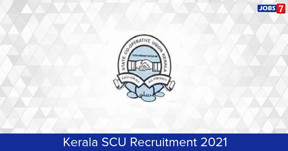 Kerala SCU Recruitment 2024:  Jobs in Kerala SCU | Apply @ scu.kerala.gov.in