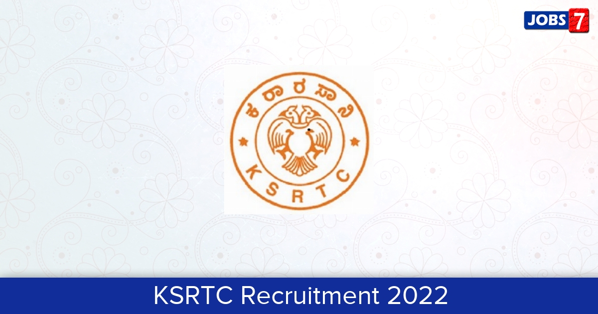 KSRTC Recruitment 2024:  Jobs in KSRTC | Apply @ ksrtc.in/oprs-web/guest/home.do