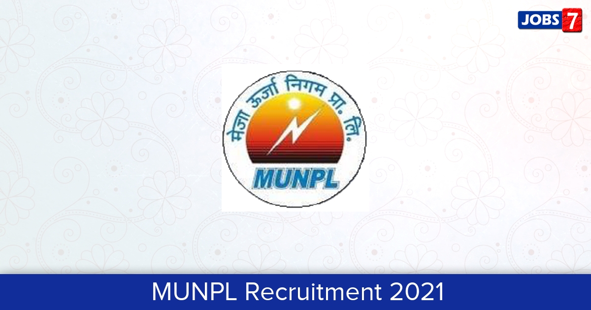 MUNPL Recruitment 2024:  Jobs in MUNPL | Apply @ munpl.co
