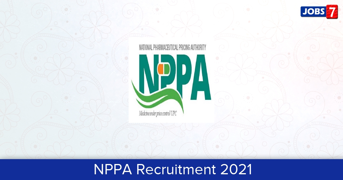 NPPA Recruitment 2024:  Jobs in NPPA | Apply @ www.nppaindia.nic.in