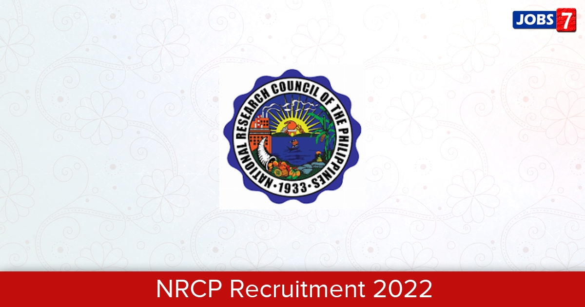 NRCP Recruitment 2024:  Jobs in NRCP | Apply @ nrcp.icar.gov.in