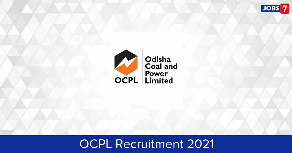 OCPL Recruitment 2024:  Jobs in OCPL | Apply @ www.ocpl.org.in