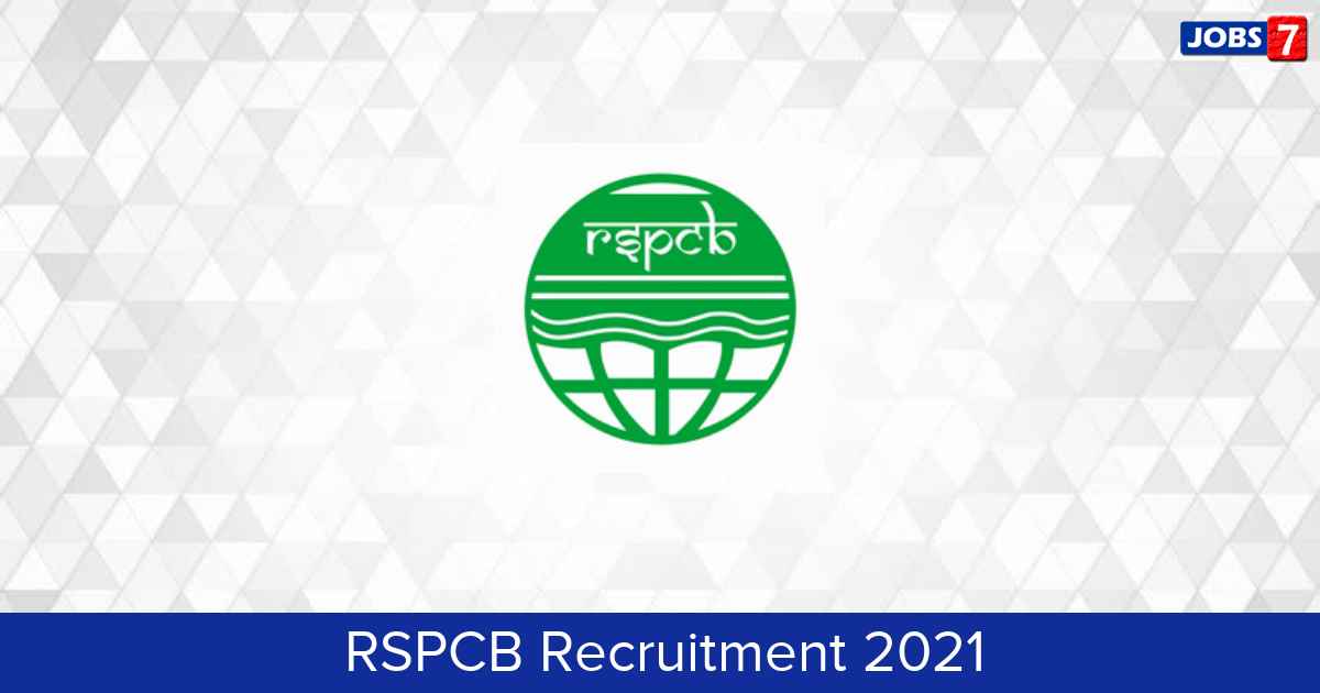 RSPCB Recruitment 2024:  Jobs in RSPCB | Apply @ environment.rajasthan.gov.in