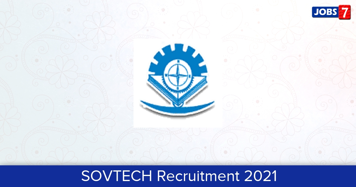 SOVTECH Recruitment 2024:  Jobs in SOVTECH | Apply @ sovtech.andaman.gov.in