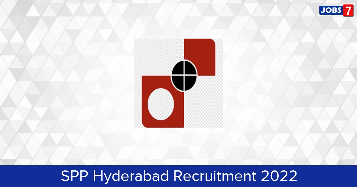 SPP Hyderabad Recruitment 2024:  Jobs in SPP Hyderabad | Apply @ spphyderabad.spmcil.com/Interface/Home.aspx
