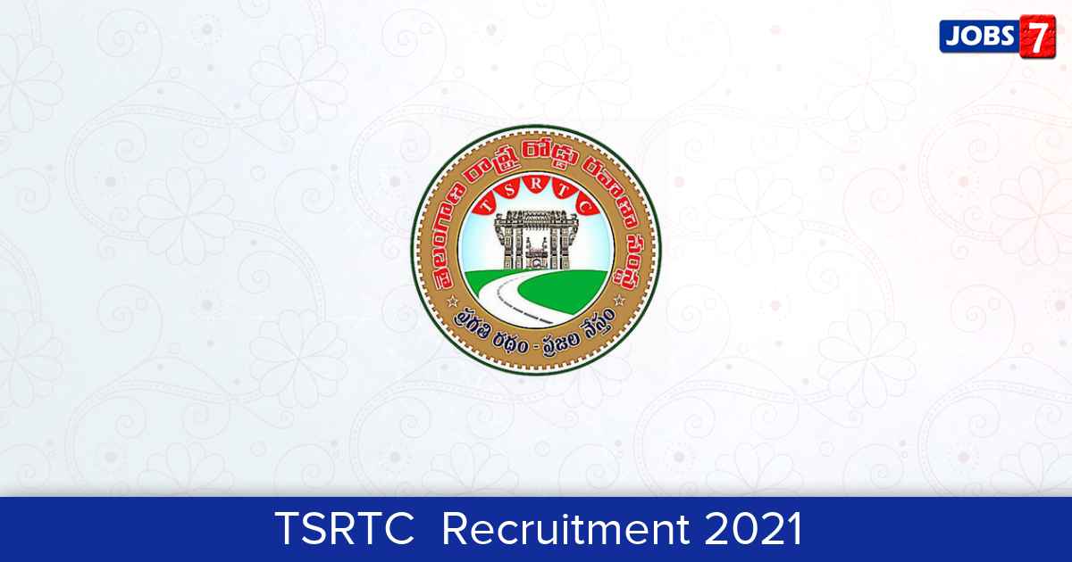 TSRTC  Recruitment 2024:  Jobs in TSRTC  | Apply @ www.tsrtconline.in/oprs-web