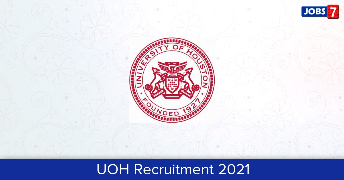 UOH Recruitment 2024:  Jobs in UOH | Apply @ uohyd.ac.in